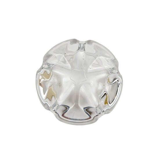 Lenox Sunflower Dish Lead Crystal Clear Glass Ashtray Vintage Home Decor - Picture 5 of 11